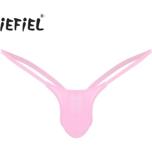 UK STOCK Mens Underwear for Lingerie Sexy Gay Panties Jockstrap Underwear Bulge Pouch Stretch Thongs String Homme Man Underwear