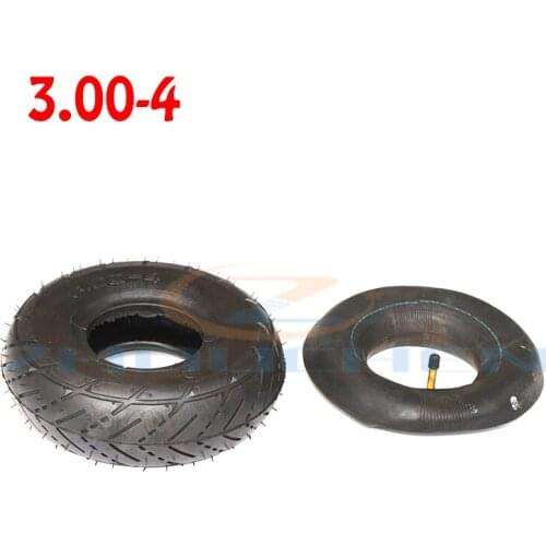 3.00-4 tire inner tube and outer tire suitable for scooter kart, electric scooter road tire inner tube and outer tire