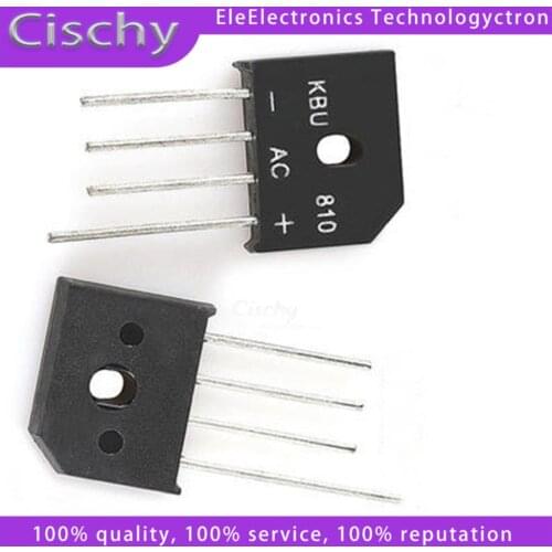 5PCS 2A 3A 4A 6A 8A 10A 15A 600V 800V 1000V Diode Bridge Rectifier KBP206 210 310 KBL406 410 608 610 KBU810 1010 1510
