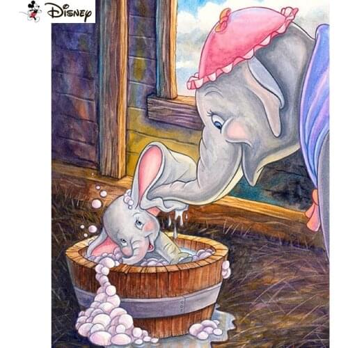 Disney 5d Diamond Painting Full Square/Round "Cartoon Dumbo" Picture Of Rhinestone DIY Diamond Embroidery Home Decor A30863