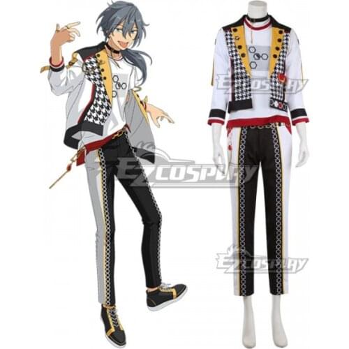 Ensemble Stars!! CRAZY:B Niki Shiina Uniforms Suit Outfit Halloween Carnival Adult Outfit Party Set Cosplay Costume E001