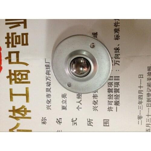 Ball Factory Direct CY-25B.1 inch B. UFO Ball Bovine pulley Dish Bovine round Wheels