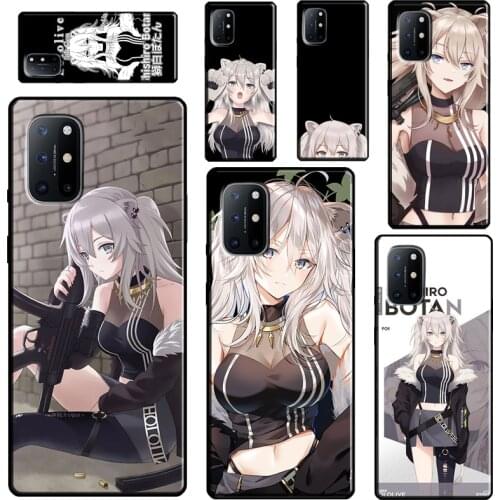 Shishiro Botan Hololive For OnePlus 9 Pro 7 8 Pro 7T 8T 9R Case For Realme 8 Pro GT C3 C15 C21 Q3 6 7 Pro 7i Cover