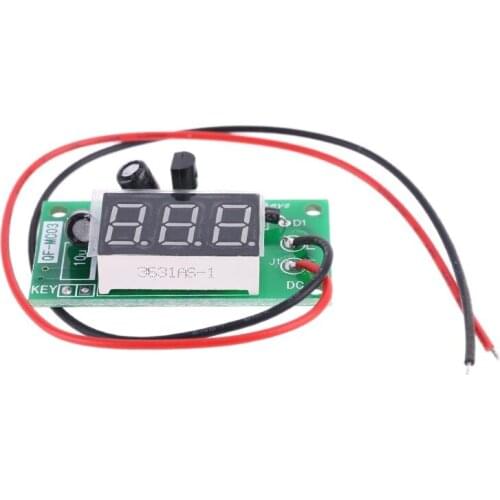 DC 12V Power-ON Counter Module Accumulator Trigger Counter Digital 3-Bit 0.36in