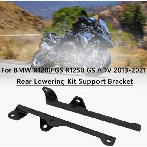 For BMW R1200 GS R 1200 GS Rallye R1250 GS R 1250 GS Adv Motorcycle Tour Pack Carrier Lowering Kit Rear Shelf Support Bracket