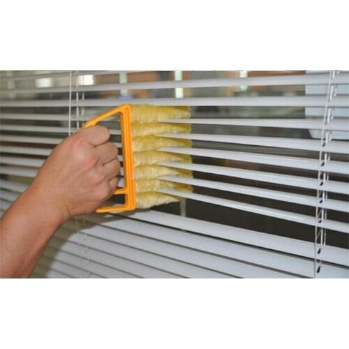 Hot sale Washable Multifation Cleaning Window Blinds Brush Air Conditioning Cleaner Shutter Home Tool Dust Cleaning Brush