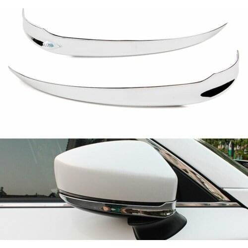 Chrome Car Side Rear View Mirror Cover Trim Molding For Mazda CX-5 CX5 KF 2017 2018