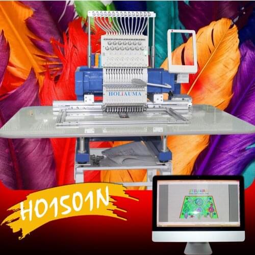 China 10 years service ! Newest technology Tajima 47 head design 1 head DAHAO computer embroidery machine like brother