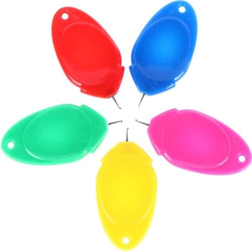 10PCS Needle Threader Simple Needle Threading Hand Or Machine Threading Set Home Textile Tools Diamond Painting