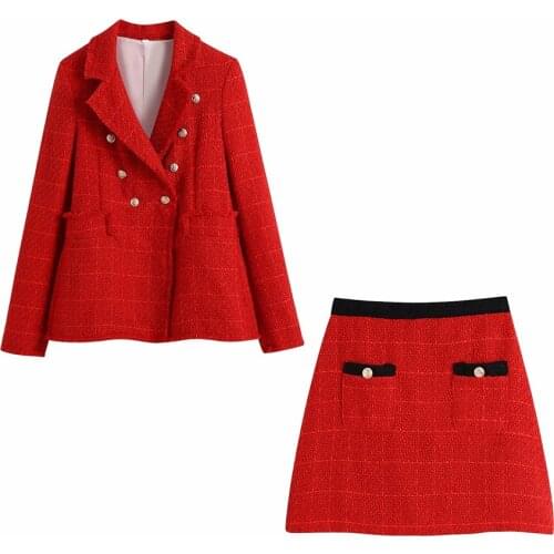 PUWD Women's Suits With A Skirt