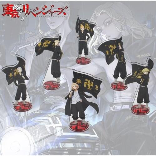 Anime Tokyo Revengers Figure Cosplay Acrylic Stands Manjiro Ken Tokyo Revengers Model Plate Figure Anime Collection Props Stands