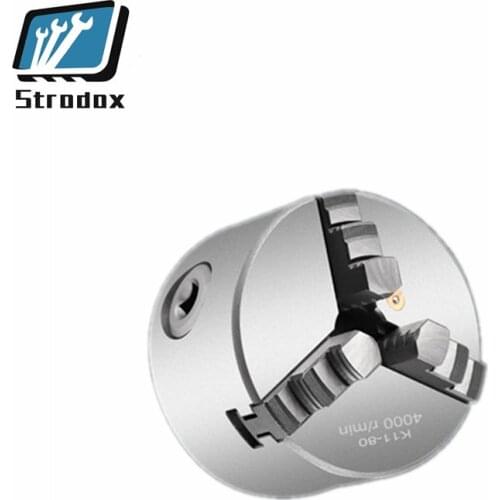 Three jaw self-centering chuck K11-80 K11-100 K11-125 K11-130 K11-160 3 jaws manual lathe chuck grinding milling machine