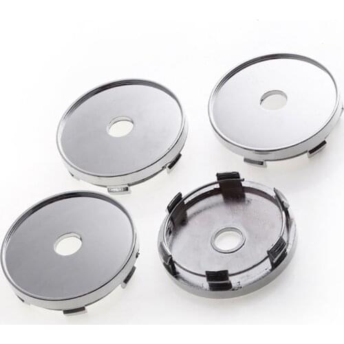 50LC 4pcs/set Universal 60mm Car Wheel Hub Center Cover Auto Accessories Replacement Parts