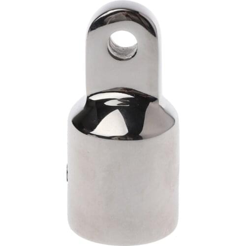 Stainless Steel Bimini Top Eye End Cap For 0.79'' Pipe Marine Boat Yacht Marine Hardware 2018 Boat Parts & Accessories