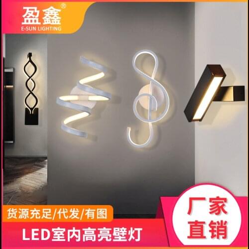 Vintage loft crystal wall sconce lighting crystal mirror light dining room bedroom bedroom bedside wall lamp