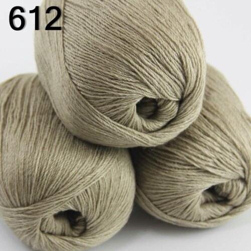 High quality 100% pure cashmere luxury warm and soft hand-knitting yarn Sand 233-612