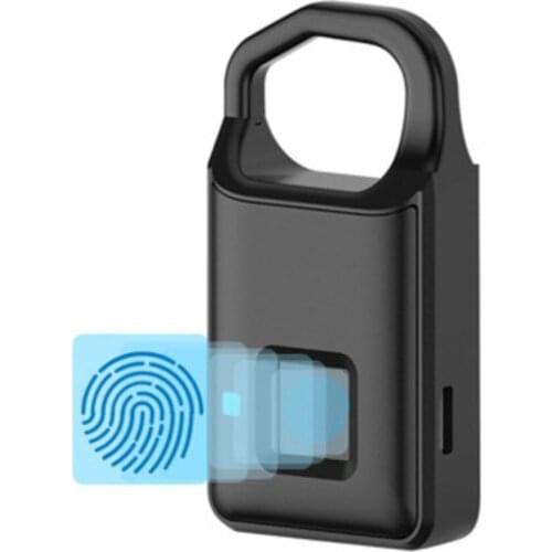 Fingerprint Padlock Intelligent Lock Suitcase Student Dormitory Intelligent Lock Warehouse Door Anti-theft Standby L1 L1 L1 L L1