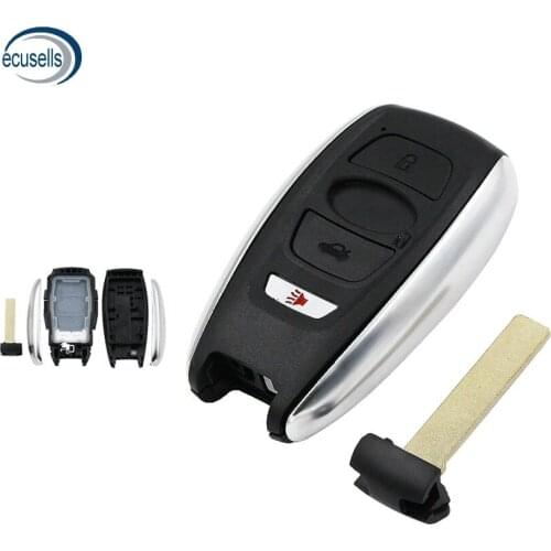 3+1/4 Buttons Remote Car Key Case Fob for Subaru BRZ, WRX STI, Legacy, Outback,XV Crosstrek