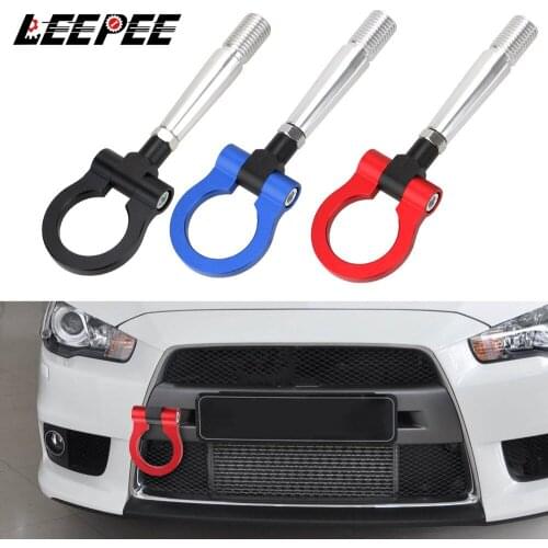 Car Auto Rear Front Trailer Vehicle Towing Racing Foldable Tow Hook Trailer Bar For Mitsubishi Lancer EVO X 10 2008-2016 Styling