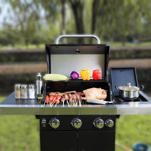 BBQ Grill Iron Outdoor Barbecue Folding Barbecue Kitchen Outdoor Cook Charcoal Furnace