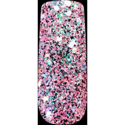 Nails Art Glitter Powder Shiny Mix Purple Sequins Black Powder DIY Finger Nail Surface Decorations 274