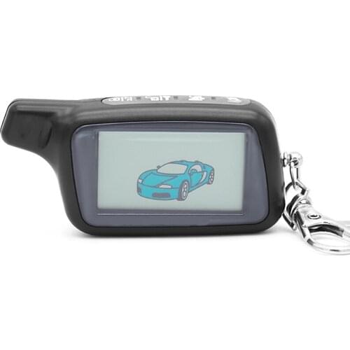 1.5V 434MHz X5 LCD Remote Control Key Fob For Russian Version Vehicle Security Two way car alarm system TOMAHAWK X5 Keychain