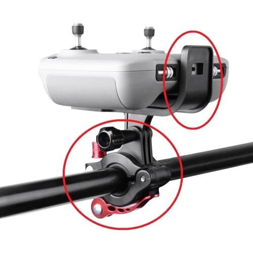 SUNNYLIFE Remote Controller Holder on Bicycle with Phone Mount Connect Clip Holder on Bike For DJI Mavic Air 2 Accessories