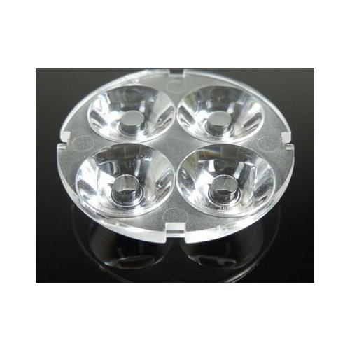 ETA-32 High quality LED Optical Lens 4P, PMMA materials, Size: 32X7.35mm, 15 degree, Clean surface