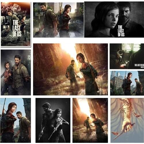 The Last Of Us diamond painting 5d diy cross stitch Gamepicture diamond embroidery home decoration living room bedroom wall art