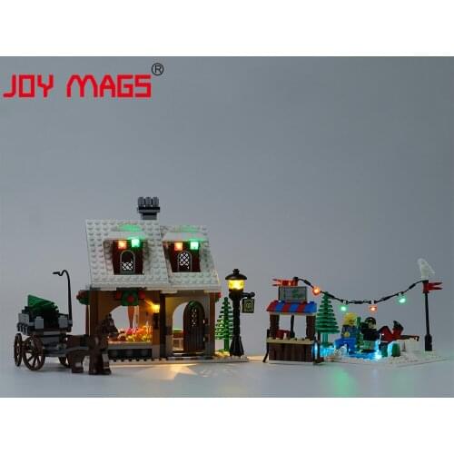 JOY MAGS Only Led Light Kit For 10216 Creator Winter Village Bakery ,(NOT Include Model)