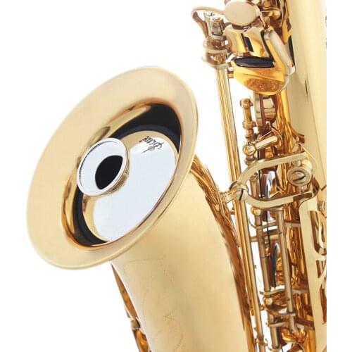 Round Alto Saxophone Mute ABS Sax Mute Silencer Alto Saxophone Sax Woodwind Instrument Accessories