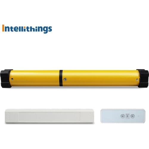 Intellithings RF Control Motorized Shutter Engine Roller Shade Motor with Battery Charging for Aluminum Blinds Honeycomb Curtain