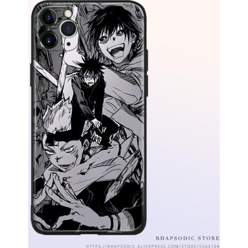 Jujutsu Kaisen Anime Soft Silicone TPU Phone Case Cover Shell For IPhone SE 6 6s 7 8 Plus X XR XS 11 12 Mini Pro Max