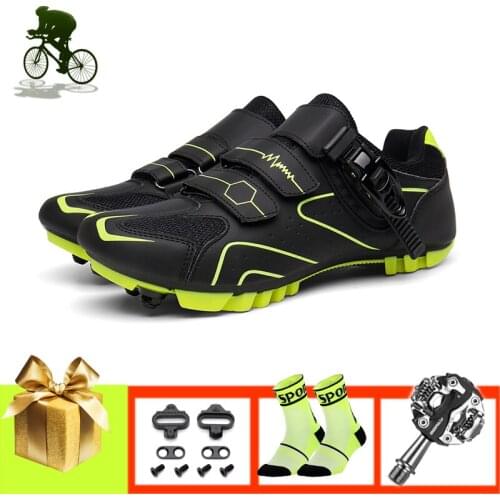 Professional cycling shoes for men women mountain bike sneakers breathable sapatilha ciclismo mtb riding outdoor bicycle shoes