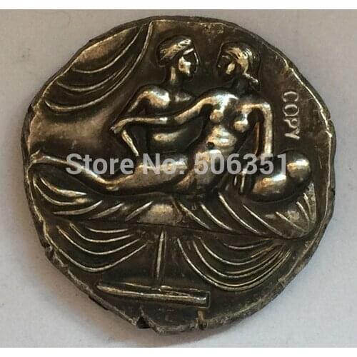 Type:#125 Greek COINS Irregular size