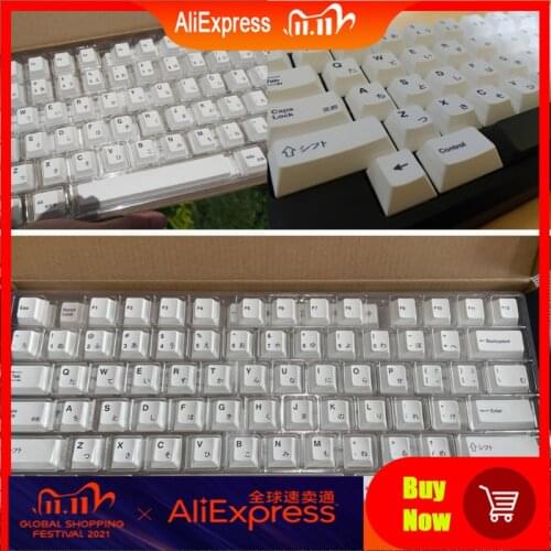 PBT 135 Key Cherry Profile DYE-Sub Japanese Keycap Minimalist Theme Keyboard CapFast delivery of stock