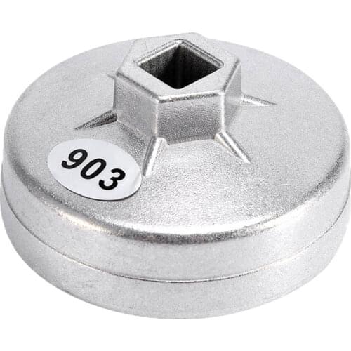 Replacement For Mercedes Benz For BMW For AUDI 74mm 14 Flute Aluminum Oil Filter Wrench Socket Remover Tool Car Accessories