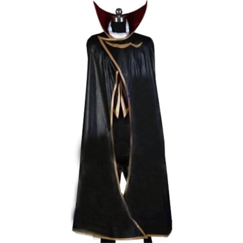 2017 Lelouch Cosplay costume (with Cloak) from Code Geass Anime Clothing Christmas
