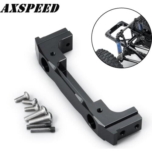 AXSPEED RC Car Rear Bumper Mount for 1/10 Axial SCX10 II 90046 RC Crawler Car Aluminum Alloy Bumper Upgrade Parts