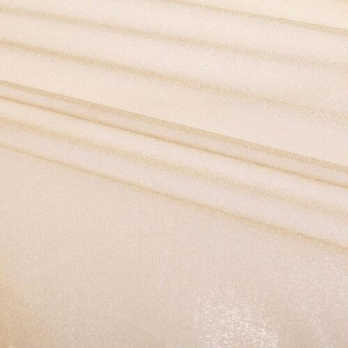 Shiny soft warp knitted ultra-thin 4 way stretch nylon spandex organdy fabric