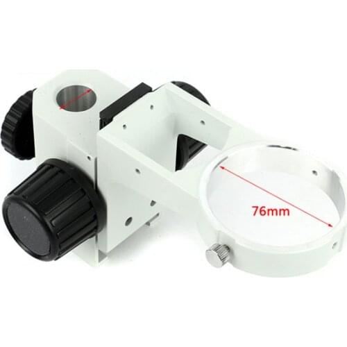 76mm Diameter Adjustable Zoom Stere Microscopes Focusing Holder Focusing Bracket For Tinocular Microscope Binocular Microscope