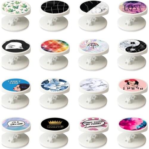 Cute Finger Grip Ring Phone Holder Pocket Stand for Mobile Phone Stand Applicable To Mobile Phones and Tablets