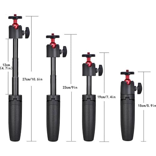 Mini Action Camera Gimbal Selfie Stick Bracket Live Broadcast Stand Holder Tripod For Gopro 9 for Gopro Max Hero 8 7 6 5 4 3+ 3