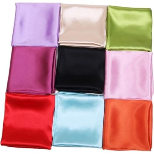 Fashion silk satin scarf ladies summer small square wrap Bohemian vintage paisley scarf scarf India Muslim islamic scarf