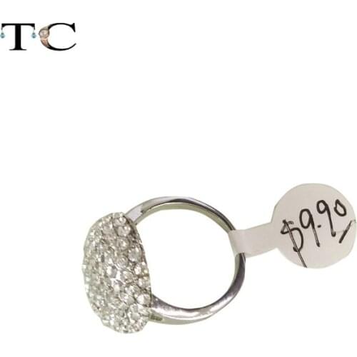 Newest 400pcs Round Ring Jewelry Sticky Retail Price Label Display Tag Self-Sticker Tool