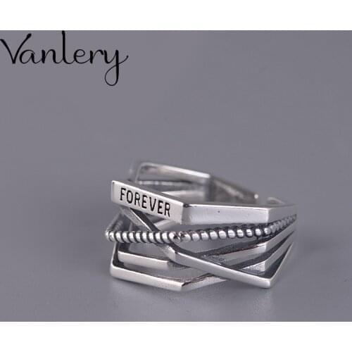 New Arrivals Charming Letter Ring for Women Boho Knuckle Party Rings Gothic Punk Jewelry Gifts for Girls