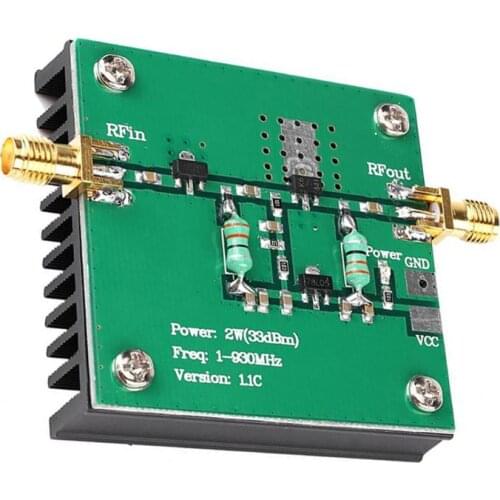 RF Broadband Power Amplifier Module for Radio Transmission FM HF VHF 1-930MHz 2W