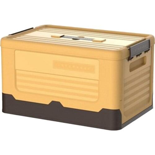 Foldable Storage Box Clothes Storage Box Toys Books Plastic Tool Box Trunk Car Outdoor Travel Folding Storage Box