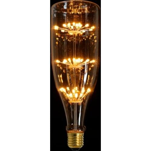 Bottle Shape LED Edison Bulb E27 220V Vintage Led Filament Warm White Bulb