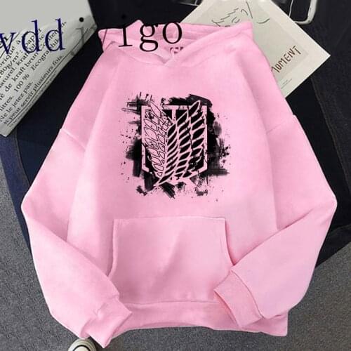 Women/men Cartoon Levi Titans Attack Graphic Streetwear Unisex Japanese Anime Attack on Titan Hoodies Harajuku Sweatshirt Female